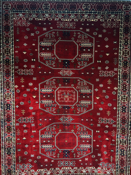 Delara Ruby Silk Rug
