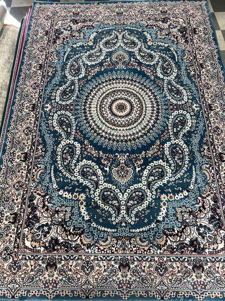 Esma Cobalt Super Silk Rug