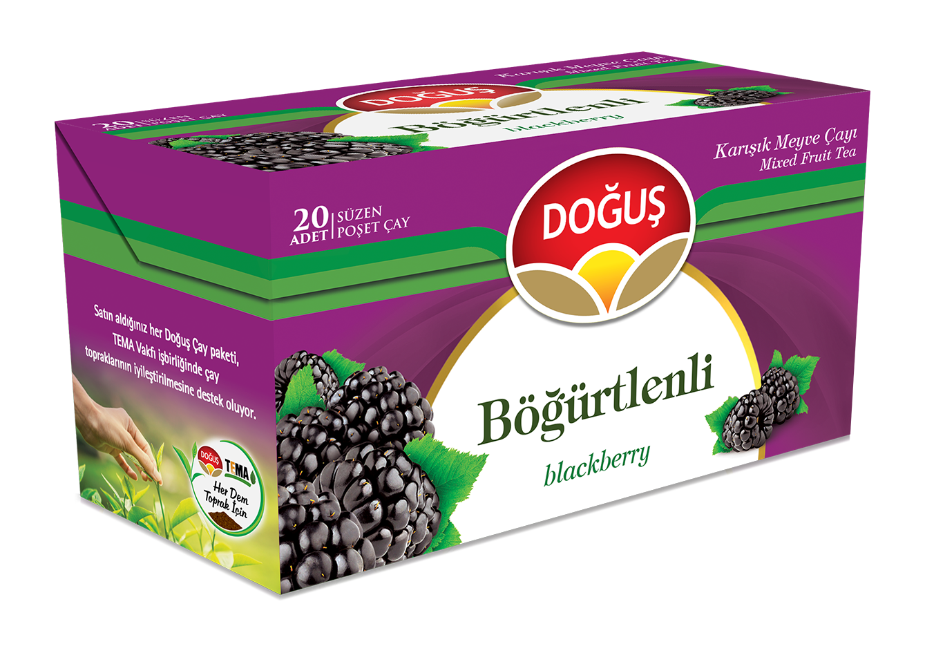 Bogurtlen Meyveler Tea Bag (1.9g x 20)