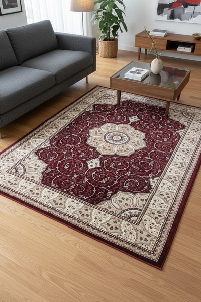 Roxana Garnet Super Silk Rug