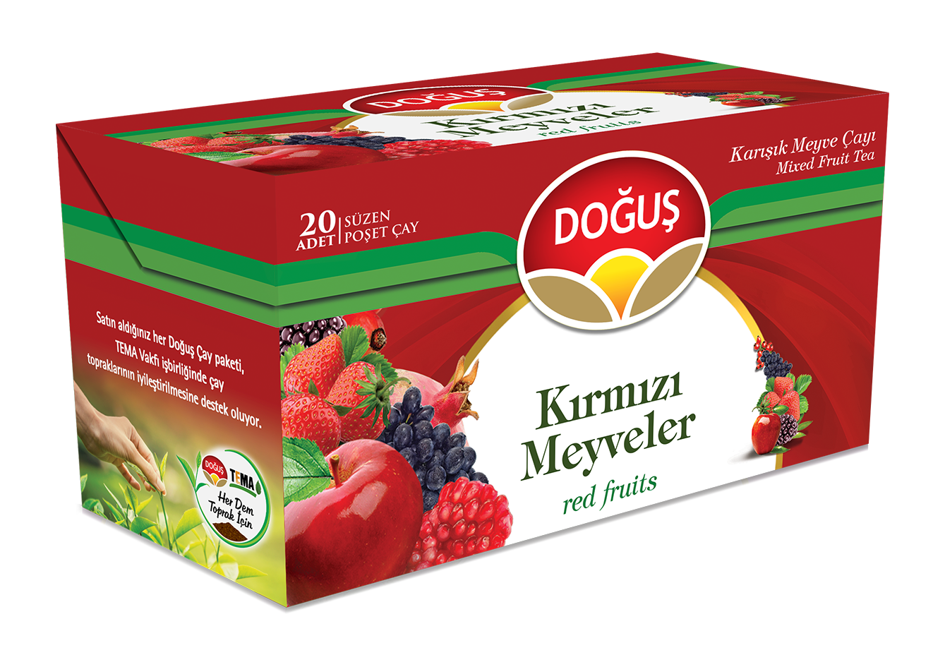 Kirmizi Meyveler Tea Bag (1.9g x 20)