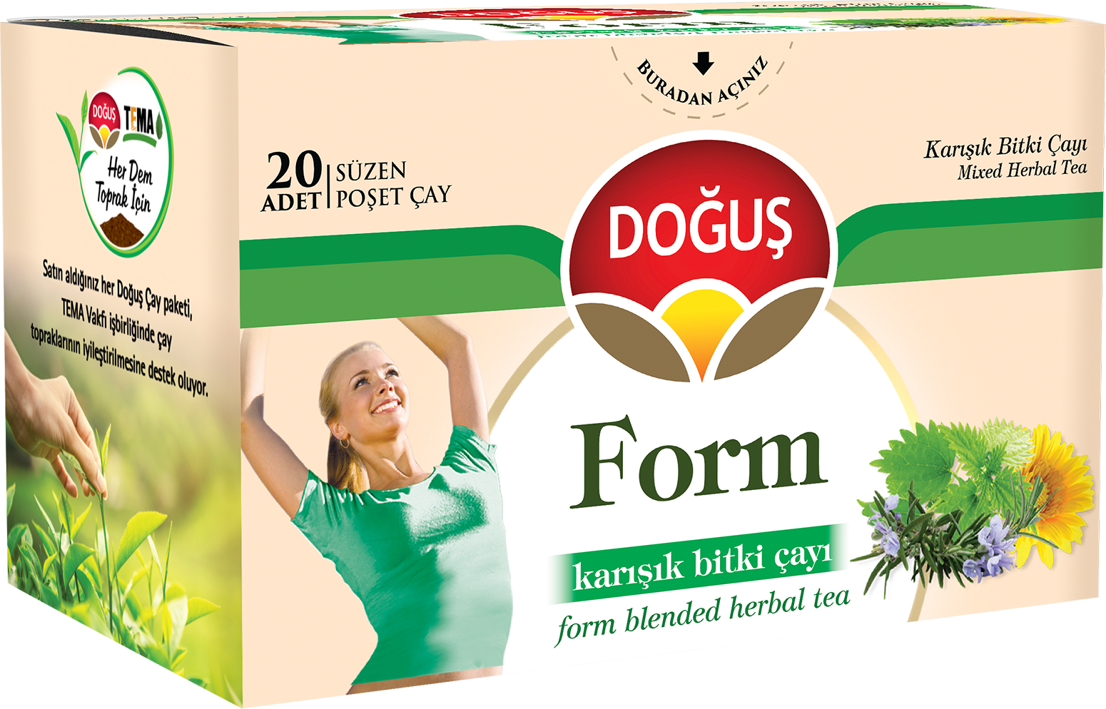 Form Karisik Bitki Tea Bag (1.8g x 20)