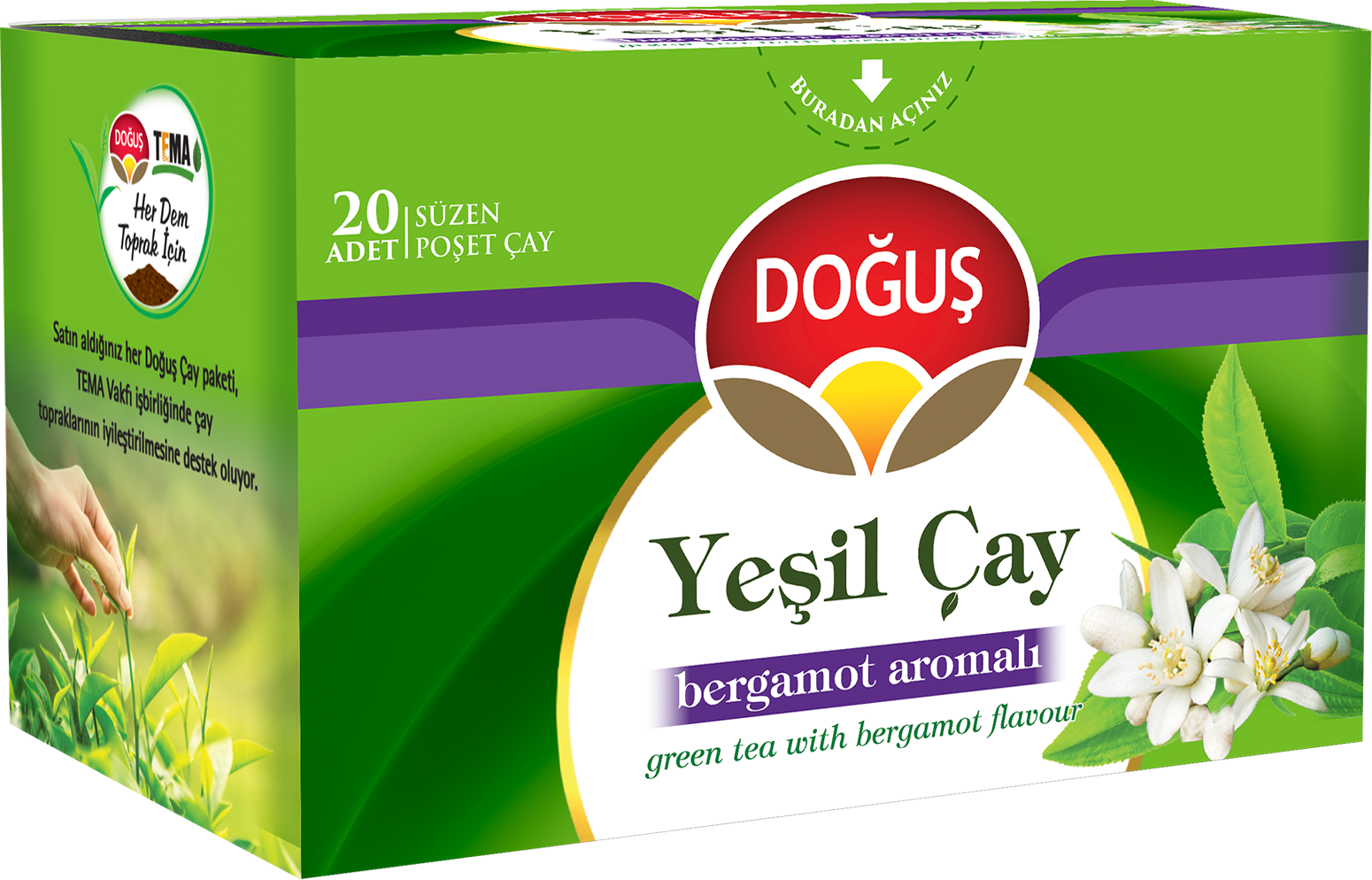 Bergamot Green Tea Bag (1.75g x 20)