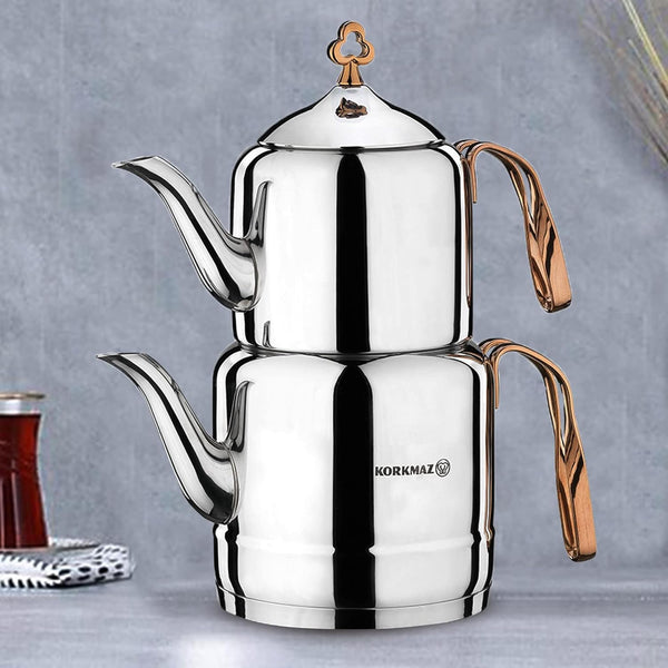 A213 Çintemani Tea Pot Set - RosaGold