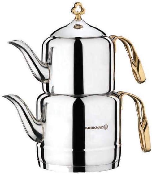 A212 Çintemani Tea Pot Set - Gold