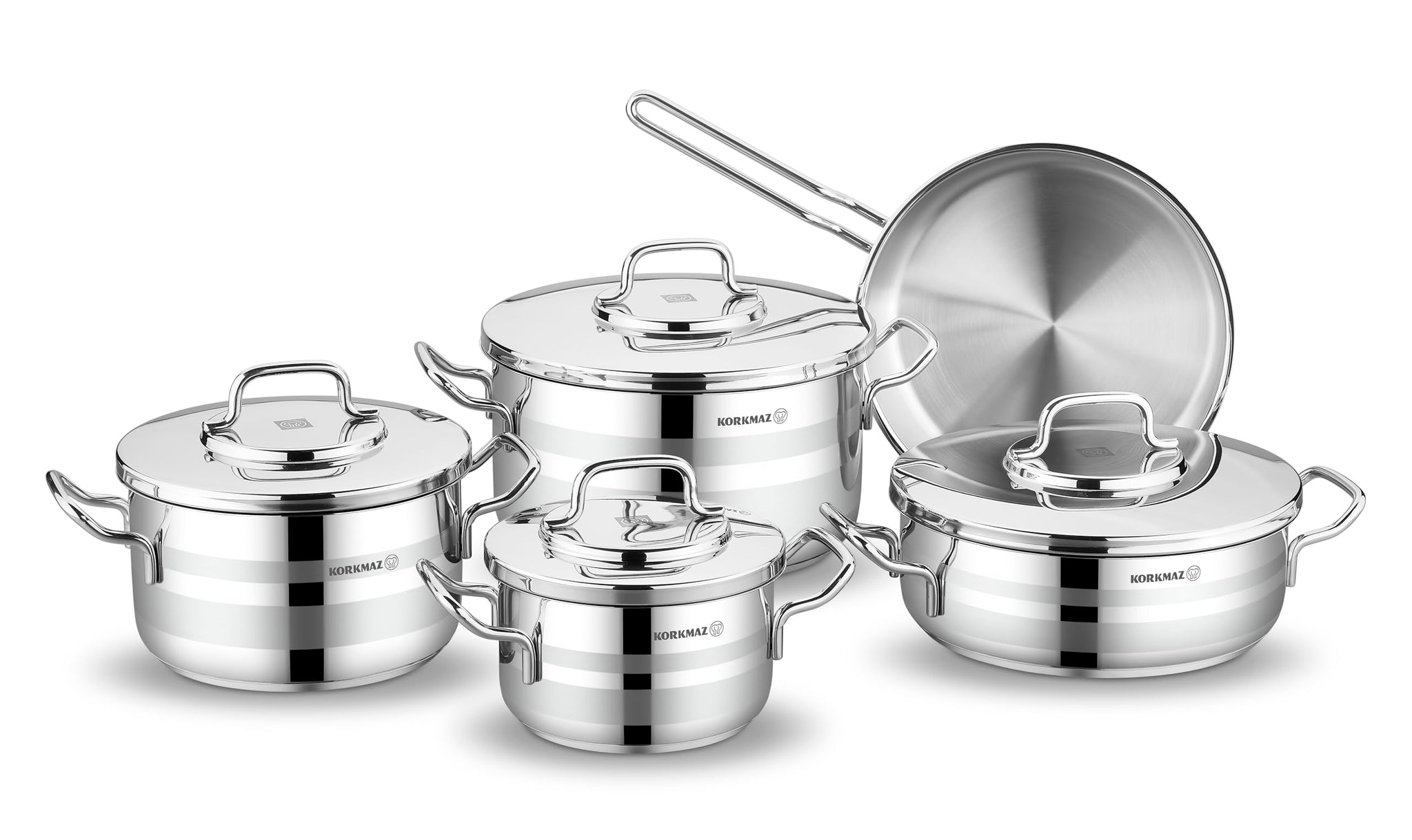 Astra2 9 Piece Cookware