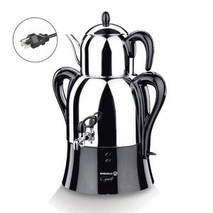A341-14 Çaykolik Electrical Samovar Black