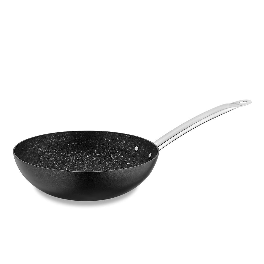 Granite Alu. Wok 24X6.5cm