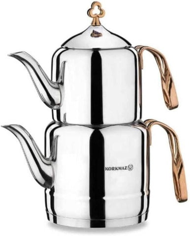 A213 Çintemani Tea Pot Set - RosaGold